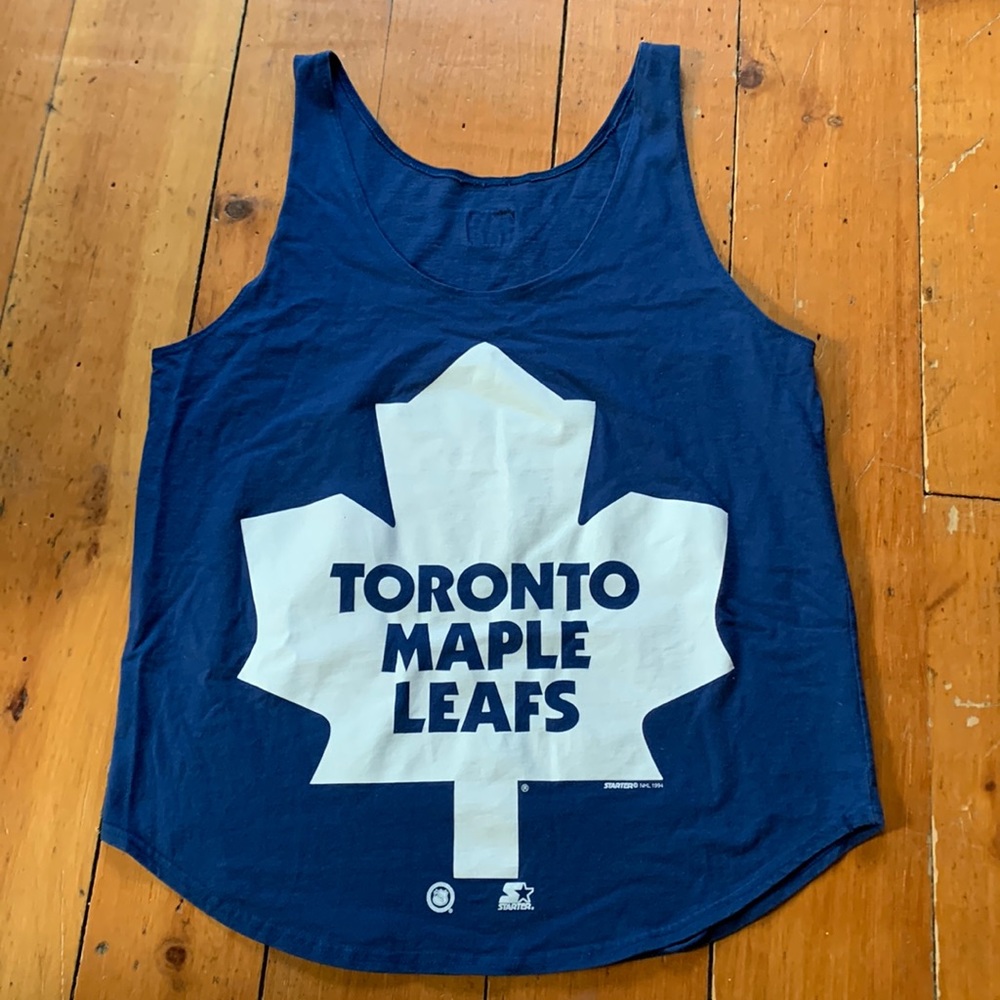 Vintage 1994 Toronto Maple Leafs muscle shirt